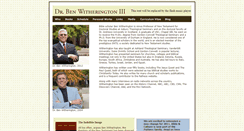 Desktop Screenshot of benwitherington.com